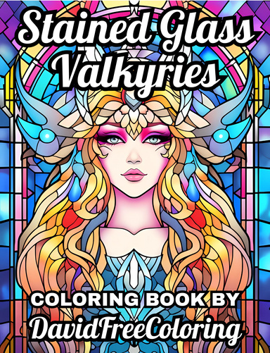 Stained Glass Valkyries