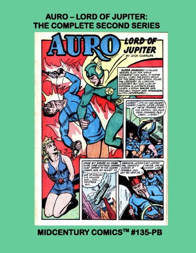 Auro - Lord Of Jupiter: The Complete Second Series (Paperback Edition)