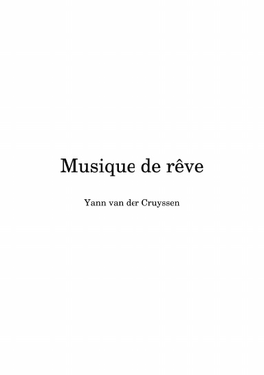 Musique de rêve
