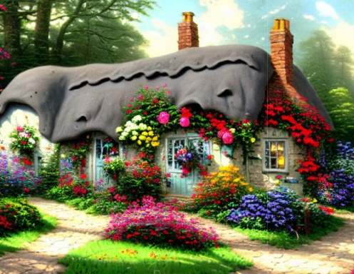 Simple Countryside Palaces Calendar / 2025