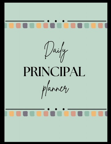 Principal Daily Planner