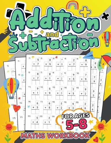 Addition and Subtraction Math Book