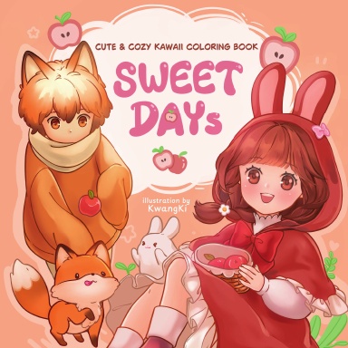 SWEET DAY Coloring Book