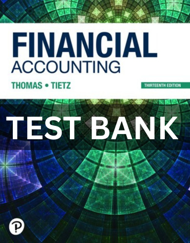 financial accounting 13th edition Test Bank
