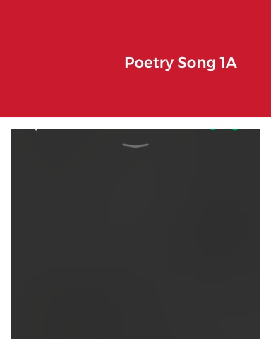 Poetry Song 1a