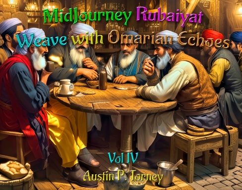 MidJourney Rubaiyat Weave with Omarian Echoes Vol IV (Lulu 11x8.5)