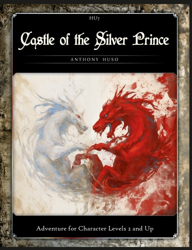 Castle of the Silver Prince Module Special Color Hardcover