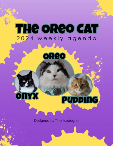 The Oreo Cat 2024 Weekly Agenda