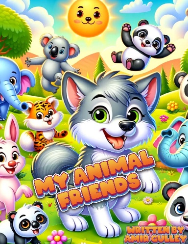My Animals Friends (Educational Coloring Book)