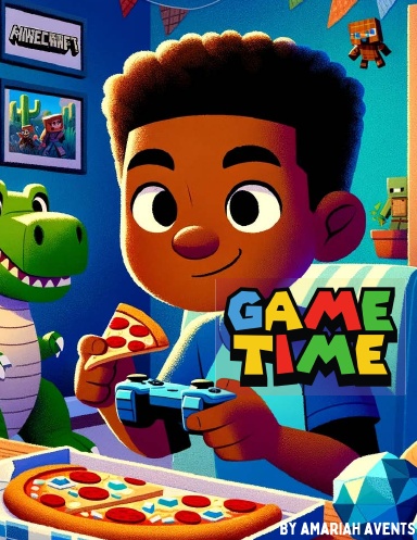 Game Time (Educational Coloring Book)