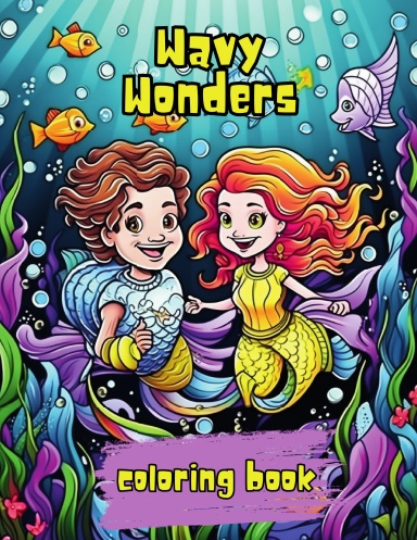 Wavy Wonders Coloring Book