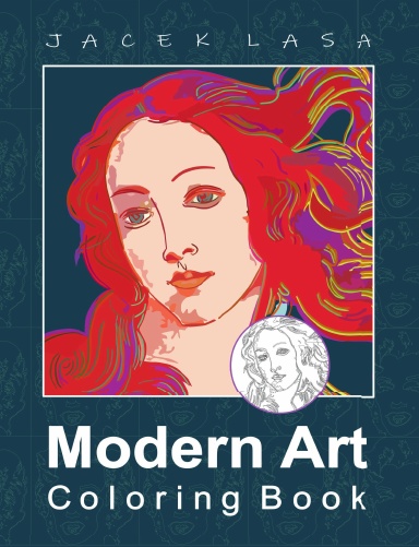 Modern Art Coloring Book