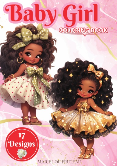 Baby Girl Coloring Book