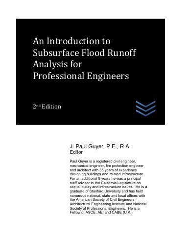 An Introduction to Subsurface Flood Runoff Analysis for Professional Engineers