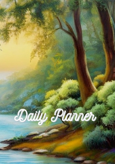 Daily Planner Artistic Landscape