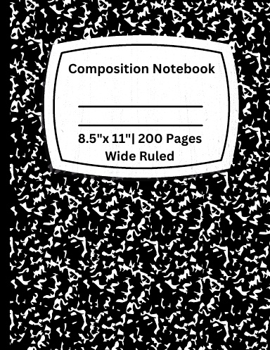 Composition Notebook College Ruled