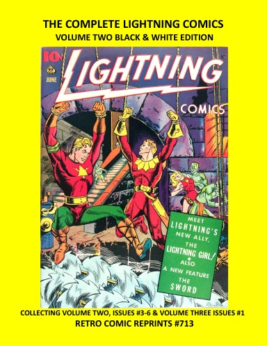 THE COMPLETE LIGHTNING COMICS VOLUME TWO BLACK & WHITE EDITION