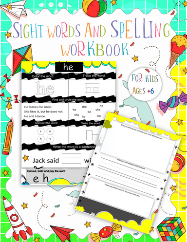 Sight Words And Spelling Workbook