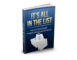 ITS ALL IN THE LIST