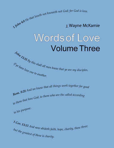 Words of Love Volume Three