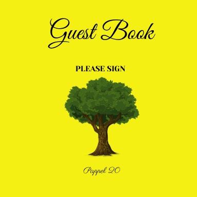 Guest Book - Nature Themed