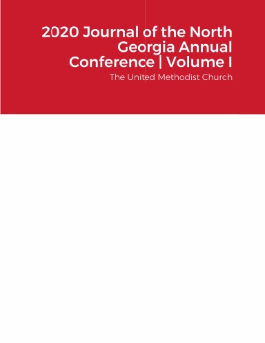2020 Journal of the North Georgia Annual Conference Vol I