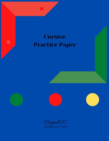 Cursive Practice Paper