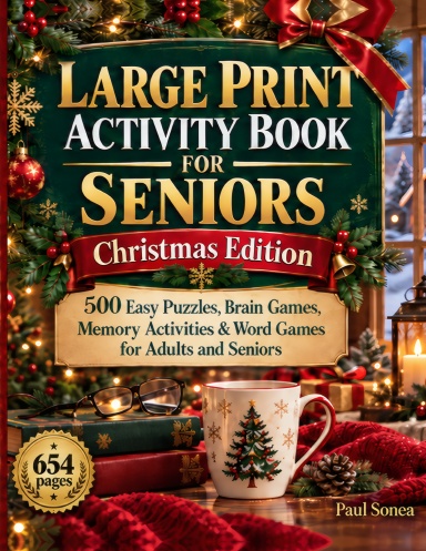 Activity Book For Seniors