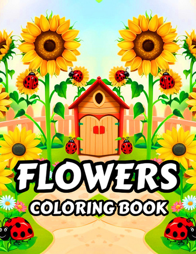 Flowers Coloring Book