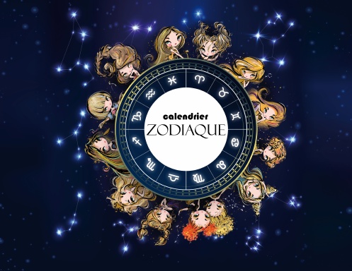 Calendrier Mural Astrologiques pour Fille