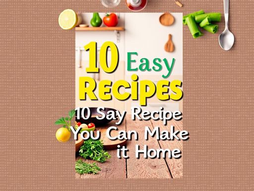 10 Easy Recipes You Can Make at Home