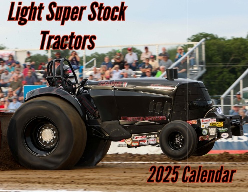 Light Super Stock Tractors 2025 Calendar