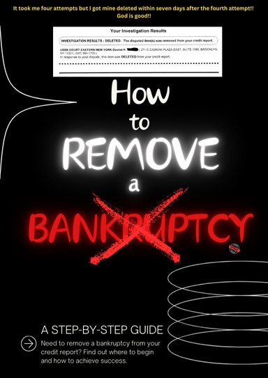 How to Remove a Bankruptcy