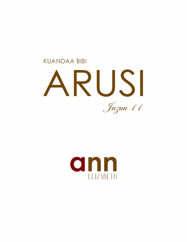 Kuandaa Bibi Arusi - Juzuu 11 – Ann Elizabeth