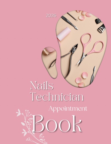 2026 Nails Technician Appointment Book