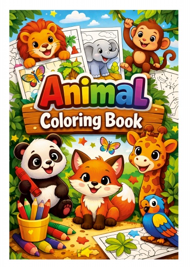 Animal Coloring Book