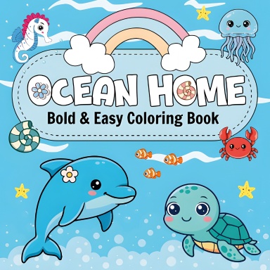 Ocean Home Coloring Book