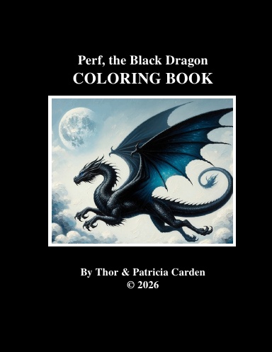Perf, the Back Dragon Coloring Book