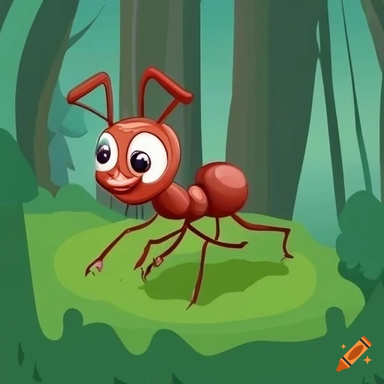 The little ants journey