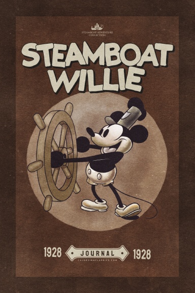 Steamboat Willie Vintage Journal (100 Pages)