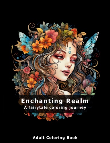 Enchanting Realm A Fairytale Coloring Journey