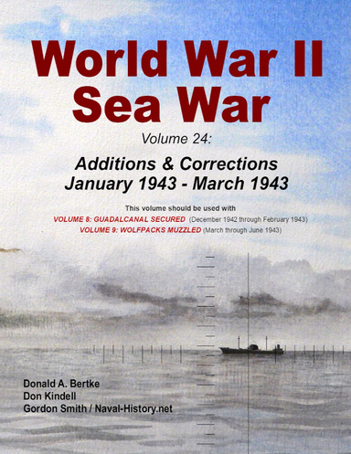 World War II Sea War, Volume 24