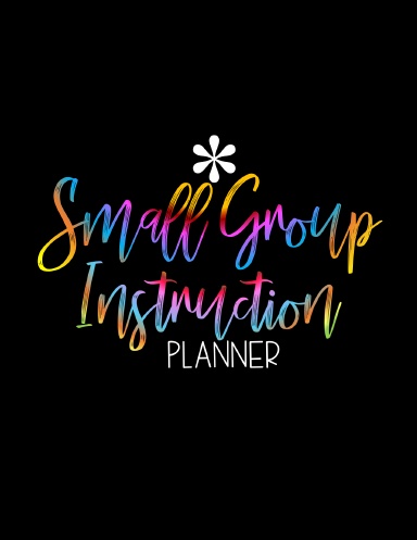 Small Group Instruction Planner