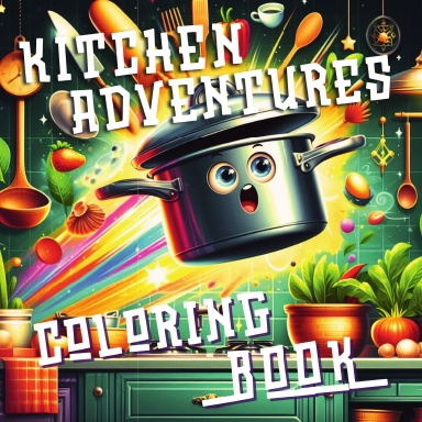 Kitchen Adventures Coloring Book