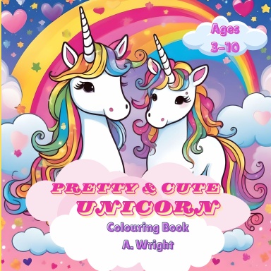 Pretty and Cute Unicorn Colouring Book