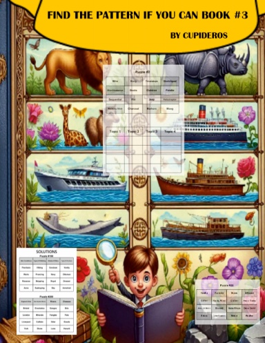 FIND THE HIDDEN PATTERN IF YOU CAN BOOK #3