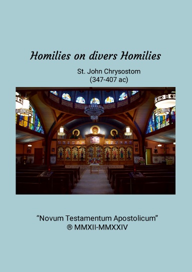 Homilies on divers Homilies