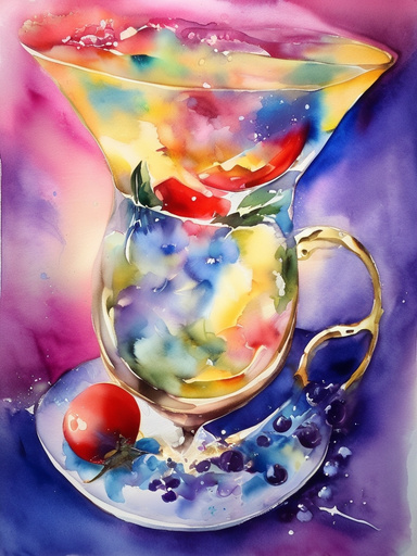 Glimpses of nature, watercolor pictures