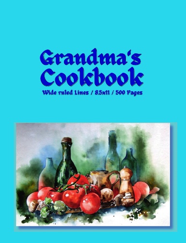 Grandma 's Cookbook (Perfect Gift)