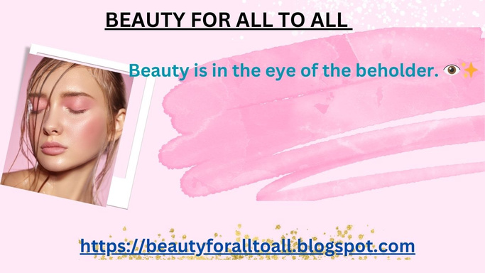 Beauty is in the eye of the beholder
